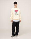 Street Drawing Heart Smile Sweatshirt