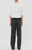 Flap Pintuck Wide Trousers