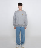 Checkerboard Small Flower Sweatshirt