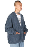 Clam Patterned Mohair Cardigan