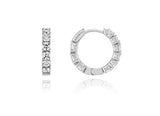 Essence Silver Tennis (W) One-Touch Earring