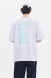 ORANGE LOGO SLOGAN TEE