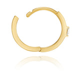 Essence 14K Raphine wide one touch earring