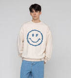 [UNISEX] Multi Flower Dot Smile Sweatshirt