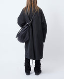 Detachable over long fishtail field parka