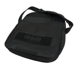 Baseball Black Logo Embroidery Cross Messenger Bag