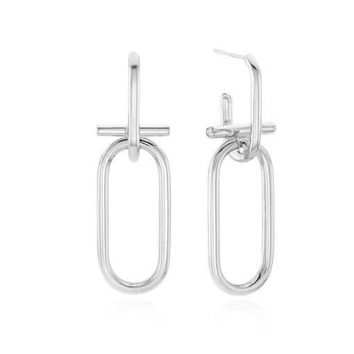 HYÈRES LOR (イエールロール ) - Noailles link silver earring – einz.jp