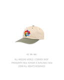 22FW Rainbow Embroidered Ball Cap No.001