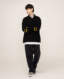 Elbow Smile Drawing PK Color Long Sleeve