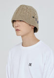 CABLE KNIT BUCKET HAT