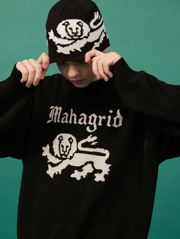 mahagrid(マハグリッド) - LION KNIT SWEATER – einz.jp