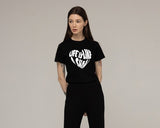 Big Life Logo Heart Smile Slim Short Sleeve Tee