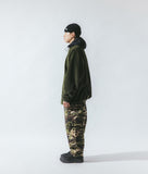 [AG] Rib Camo Belt Balloon Pants