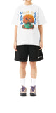 VARSITY LOGO SWEAT SHORT