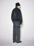 LOW SNAP CARPENTER DENIM PANTS