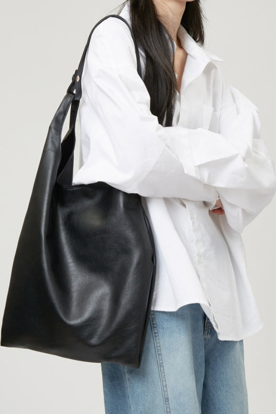 Raucohouse(ラウコハウス) - V Strap leather shoulder bag – einz.jp