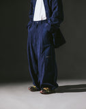 【AG X AJO】Oversized Corduroy Mixed Balloon Pants