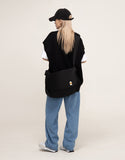 Duck Face Embroidered Crossbody Messenger Bag