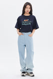 ORANGE LOGO SLOGAN TEE