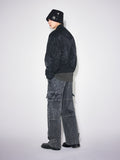 LOW SNAP CARPENTER DENIM PANTS