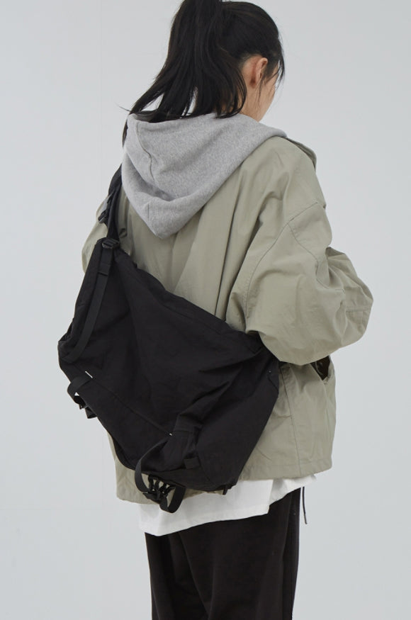 Raucohouse(ラウコハウス) - Nylon Buckle Messenger Bag – einz.jp