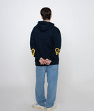 Elbow Spray Heart Smile Hoodie