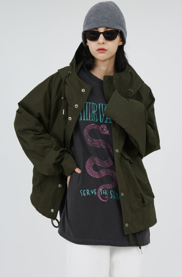 Raucohouse(ラウコハウス) - Nirvana snake printing top – einz.jp