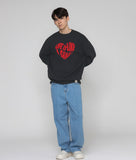 [UNISEX] Big Life Logo Heart Smile Sweatshirt