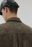CREASE CRACK HALF ZIPPER SHIRTS