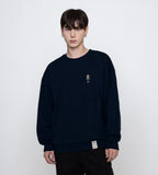 Tattoo Dog Embroidery Perito Sweatshirt