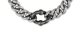 Erite23 SV(C) Surgical Chain Black Bracelet M