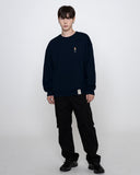 Tattoo Dog Embroidery Perito Sweatshirt