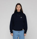 Small Double Drawing Smile Hoodie