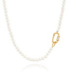 Noailles 14K Freshwater Pearl Bead Necklace 4mm