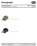 Paragraph Corner Shop Garment Cap No.060