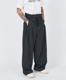 23SS One Tuck Oversized Stripe Trousers