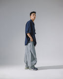 [AG] Unbalance Long Tuck Balloon Pants