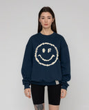 [UNISEX] Multi Flower Dot Smile Sweatshirt