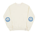 [UNISEX] Elbow Spray Dot Smile Sweatshirt