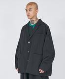 23SS Batwing Nylon Oversized Blazer