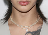 Petit B Pearl Layered Necklace