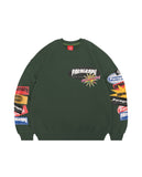 Patch Sticker Sweatshirt No.055