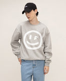 [UNISEX] Big Dot Smile Spray Sweatshirt