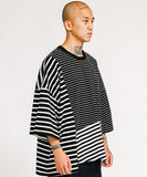 Stripe Mixed T-Shirt