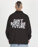 Slogan Coach Jacket