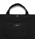 CANVAS STENCIL SHOULDER BAG