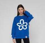 [UNISEX] Big Flower Smile Spray Sweatshirt