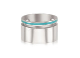 Noailles color Silver ring