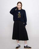 Blue Beanie Dog Perito Sweatshirt