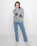 Elbow Stars and Stripes Smile Heart Sweatshirt